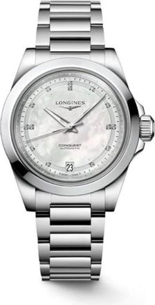 Longines Longines, Accessoires, Dames, Grijs, ONE Size, Conquest Automatic 34mm