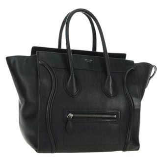 Celine Pre-owned Tote Bags, female, Black, Size: ONE SIZE Pre-owned Vintage Tote Bag