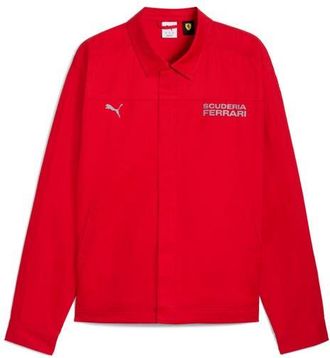Puma Ferrari Lifestyle Jacket in Rosso Corsa at Nordstrom, Size Xx-Large