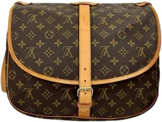 Louis Vuitton Pre-owned Cross Body Bags, female, Brown, Size: ONE SIZE Pre-owned Plastic Cross Body Bag