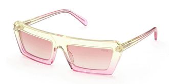 Pucci Emilio Pucci EP0175 41T Womens Sunglasses Pink Size 56