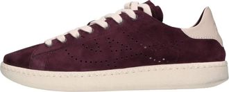 Ash Suede en leren sneakers - Dames - Sneakers - Rood - 39 EU - Leer - Schoenen