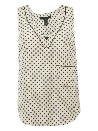 Marc Jacobs printed silk blouse - women - Silk - S - Neutrals