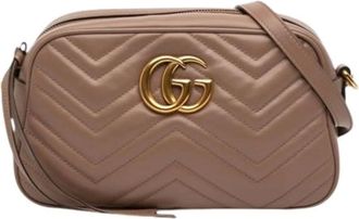 Gucci Borsa a tracolla trapuntata Pre-owned - - Pre-owned - Donna - Marrone - ONE SIZE