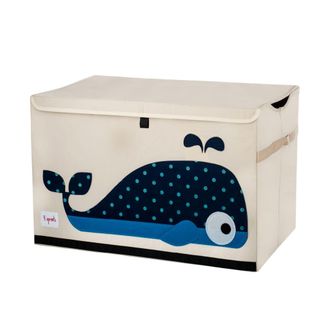 3 Sprouts 3 Sprouts - Toy Chest - Blue Whale