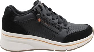 Skechers Fitness, Dames, Zwart, 38 EU, Majorein