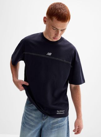 New Balance Mens Sport Legacy logo T-shirt Oversized fit