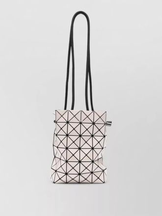 Bao Bao Issey Miyake bucket shoulder bag geometric pattern handles