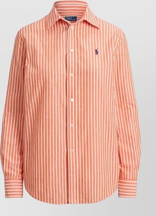 Polo Ralph Lauren cotton shirt striped long sleeves collar