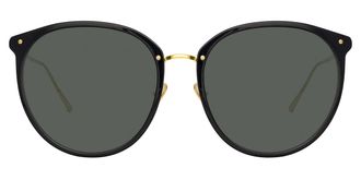 Linda Farrow KINGS LFLC747/S C32 Womens Sunglasses Black Size 58