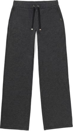 Freddy Pantaloni donna wide leg effetto tricot con coulisse
