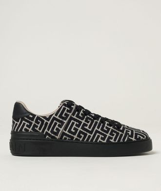 Balmain Sneakers B-Court Balmain in canvas jacquard