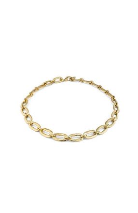 UNOde50 18K Gold-Plated Link Necklace at Nordstrom
