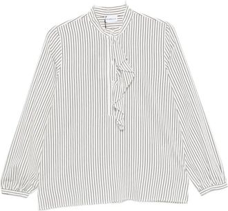 Marella Mllkiwi - Dames - Blouses - Bruin - M - Nylon - Overhemden