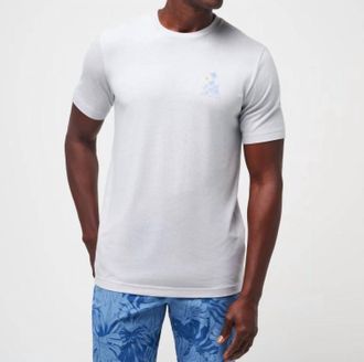 Travis Mathew Off The Pier Tee In Heather Light Grey