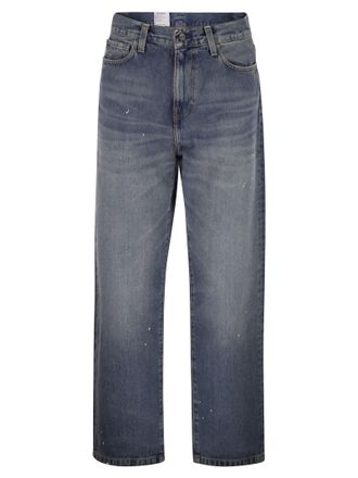 Carhartt Work in Progress Landon losvallende, gewassen denimjeans