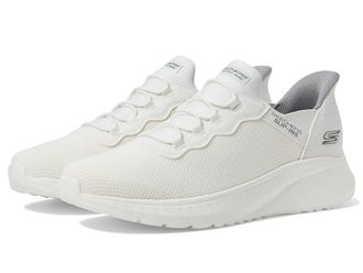 Skechers Bobs Squad Chaos - Daily Hype Hands Free Slip-Ins Mens Shoes White : 10.5 D - Medium