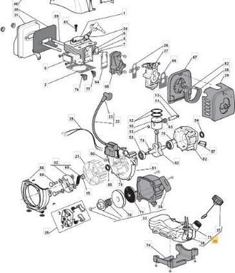 STIGA Sports Tanque De Mezcla Kf01082bb - Recambio Original Stiga - 183733007/0