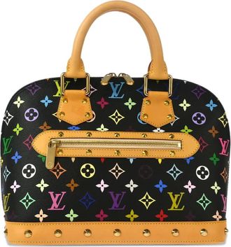 Louis Vuitton x Takashi Murakami Borsa a mano Alma 2007 - Nero