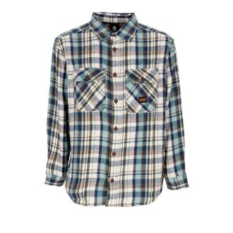 Element Geruite Flanellen Overhemd met Lange Mouwen - Heren - Casual Overhemden - Veelkleurig - L - Katoen - Overhemden