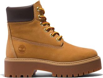 Timberland Stone Street Boot - Dames - Winterlaarzen - Bruin - 40 EU - Leer - Schoenen