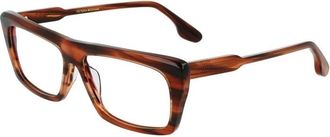 Victoria Beckham Glasses, female, Brown, Size: ONE SIZE Acetate Glasses Frames