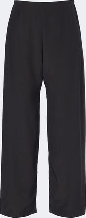 The Row Jaine silk wide-leg pants