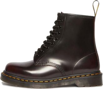 Dr. Martens 1460 arcadia leather boots - unisex - Calf Leather/Fabric/Calf Leather/PVC - 10 - Red