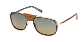 Timberland TB00091 Polarized 96R Mens Sunglasses Green Size 58