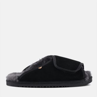 Lamofootwear Womens Classic Apma Wrap Slide In Black