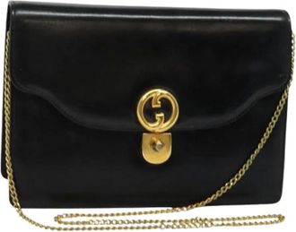 Gucci Pre-owned Cross Body Bags, female, Black, Size: ONE SIZE Pre-owned Cross Body Bag