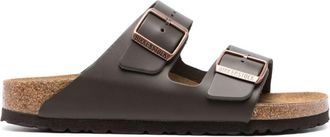 Birkenstock Arizona buckled slides - women - Rubber - 35 Narrow - Brown