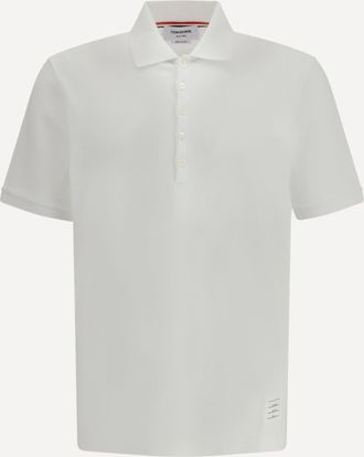 Thom Browne Polo con iconiche bande Man 2