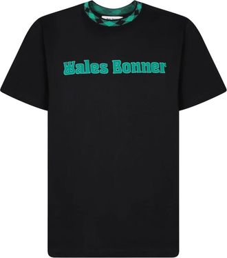 Wales Bonner Original T-Shirt - Heren - T-shirts - Zwart - M - Katoen - Tops