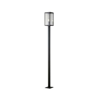 Netlighting Mirage Outdoor Lamp Post Lantern Anthracite IP44 E27 in Black