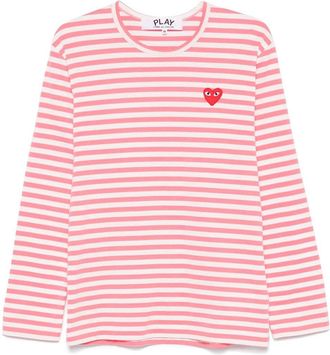 CONVERSE X COMME DES GARCONS u T-shirt Red Emblem Knit