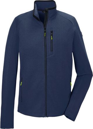 Killtec Strickfleecejacke - Heren - Sport - Blauw - Maat: XL Fleece
