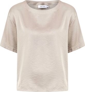 Knit-ted Dames, Blouses & Shirts, Beige, Maat: M