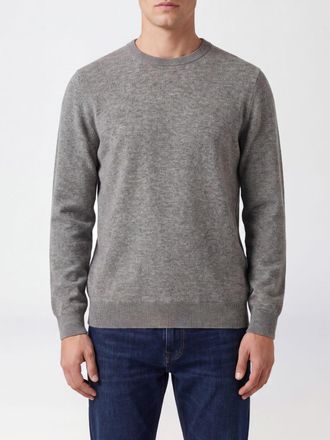 Brunello Cucinelli Pullover girocollo in cashmere con bordi a costine