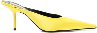 Victoria Beckham 75 mm Sloan muiltjes - Geel