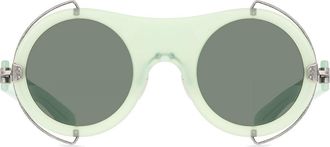 Calvin Klein CKNYC1877SR 331 Mens Sunglasses Green Size 49