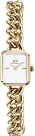 Daniel Wellington Jolie Chain Bracelet Watch, 15.4mm x 18.2mm in Gold at Nordstrom