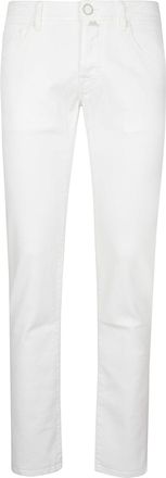 Jacob Cohen White Nick Bull Slim Jeans