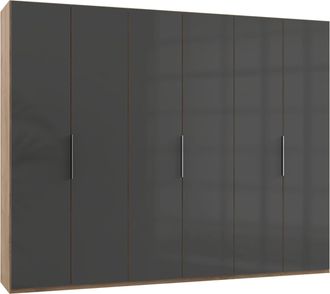 Wimex Kleiderschrank »Level by fresh to go« Türen vollflächig mit farbigem Glas