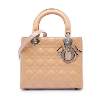 Dior Pre-owned Dior Medium Patent Cannage Lady Ladies 0XVUIAD8Y78UGY2Y