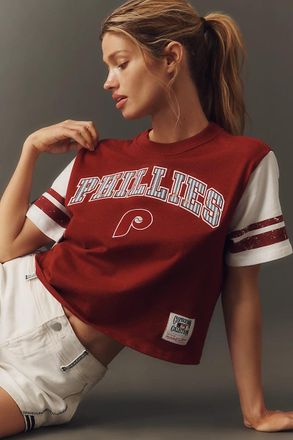 Mitchell & Ness MLB Crew-Neck Jersey Top