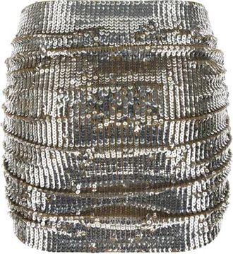 Dsquared2 Short Skirts - Dames - Korte rokken - Grijs - M - Rokken