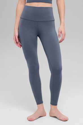 Alo | 7/8 High-Waist Airbrush Legging in Bluestone, Size: Medium