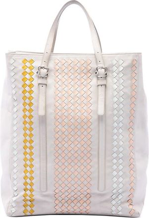Bottega Veneta Pre-owned Bottega Veneta Intrecciato Trimmed Nappa Belted Tote Ladies V8YW1T7NAHFWHNUZ