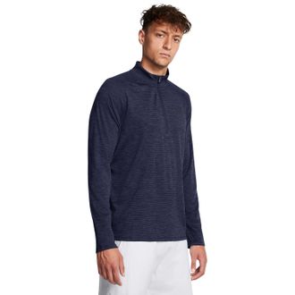 Under Armour Mens Tech Half Zip Top Midnight Navy L